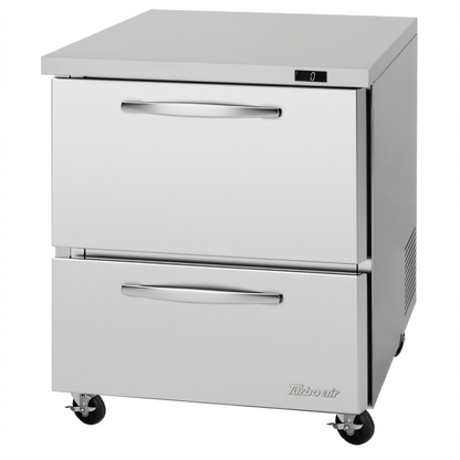 Turbo Air Undercounter & Worktop Refrigeration - PUF-28-D2-N