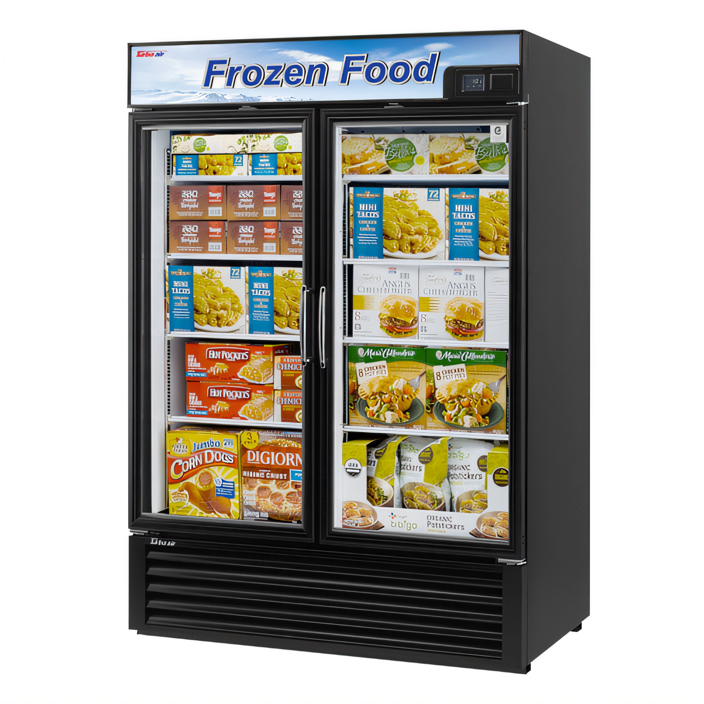 Turbo Air Glass Door Merchandisers - TGF-49F(B)-N