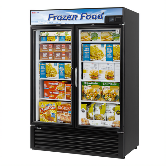 Turbo Air Glass Door Merchandisers - TGF-49F(B)-N