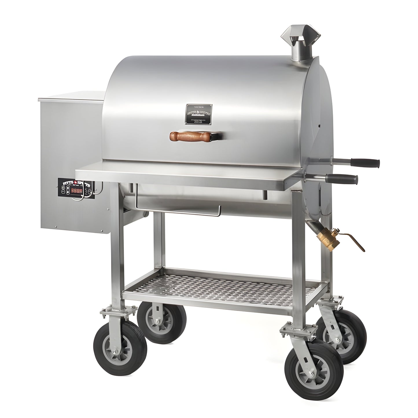 Pitts & Spitts Stainless Steel Maverick 850 Wood Pellet Grill