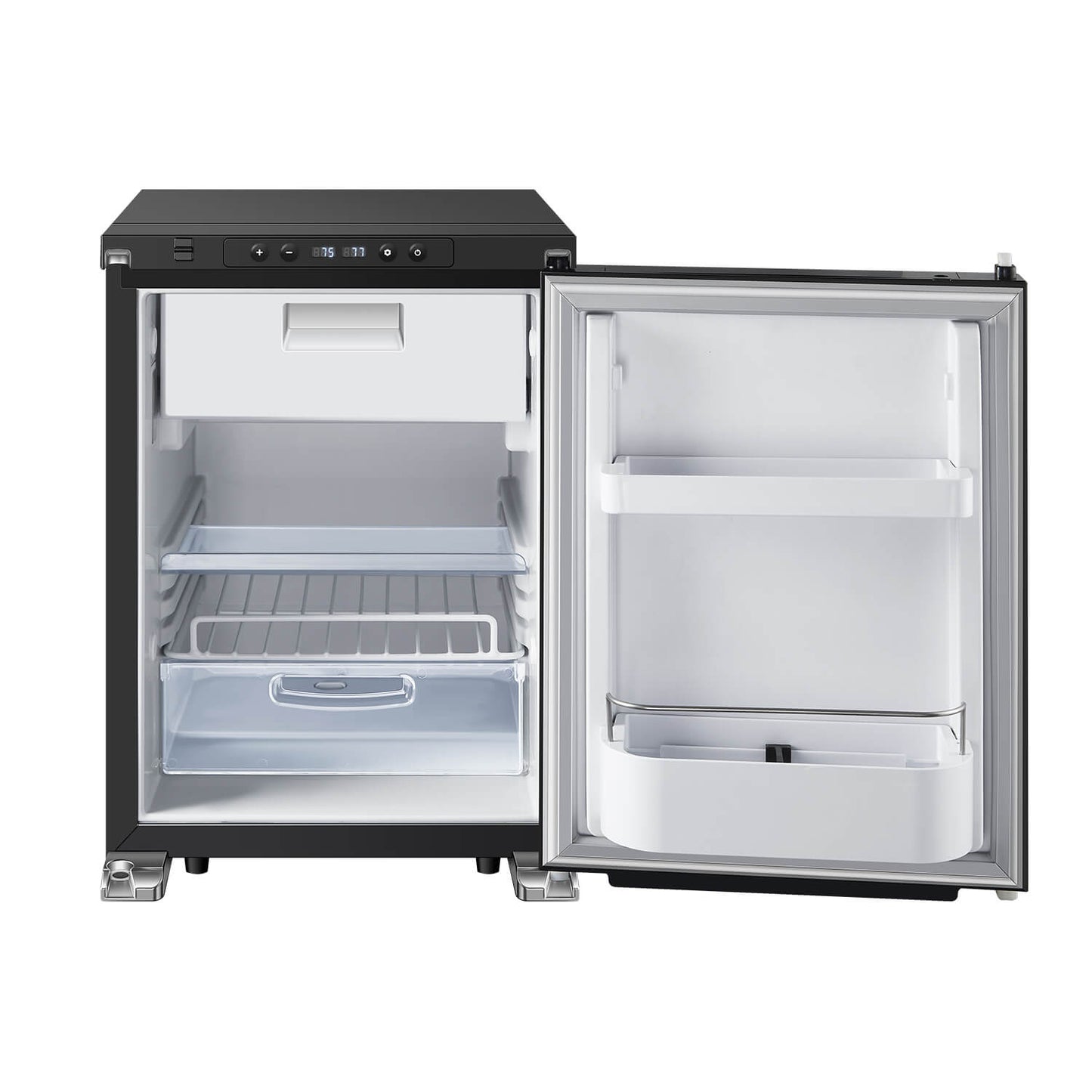 BODEGA 12 Volt RV Refrigerator 45L/1.6cu.ft RV Fridge and Freezer - R50