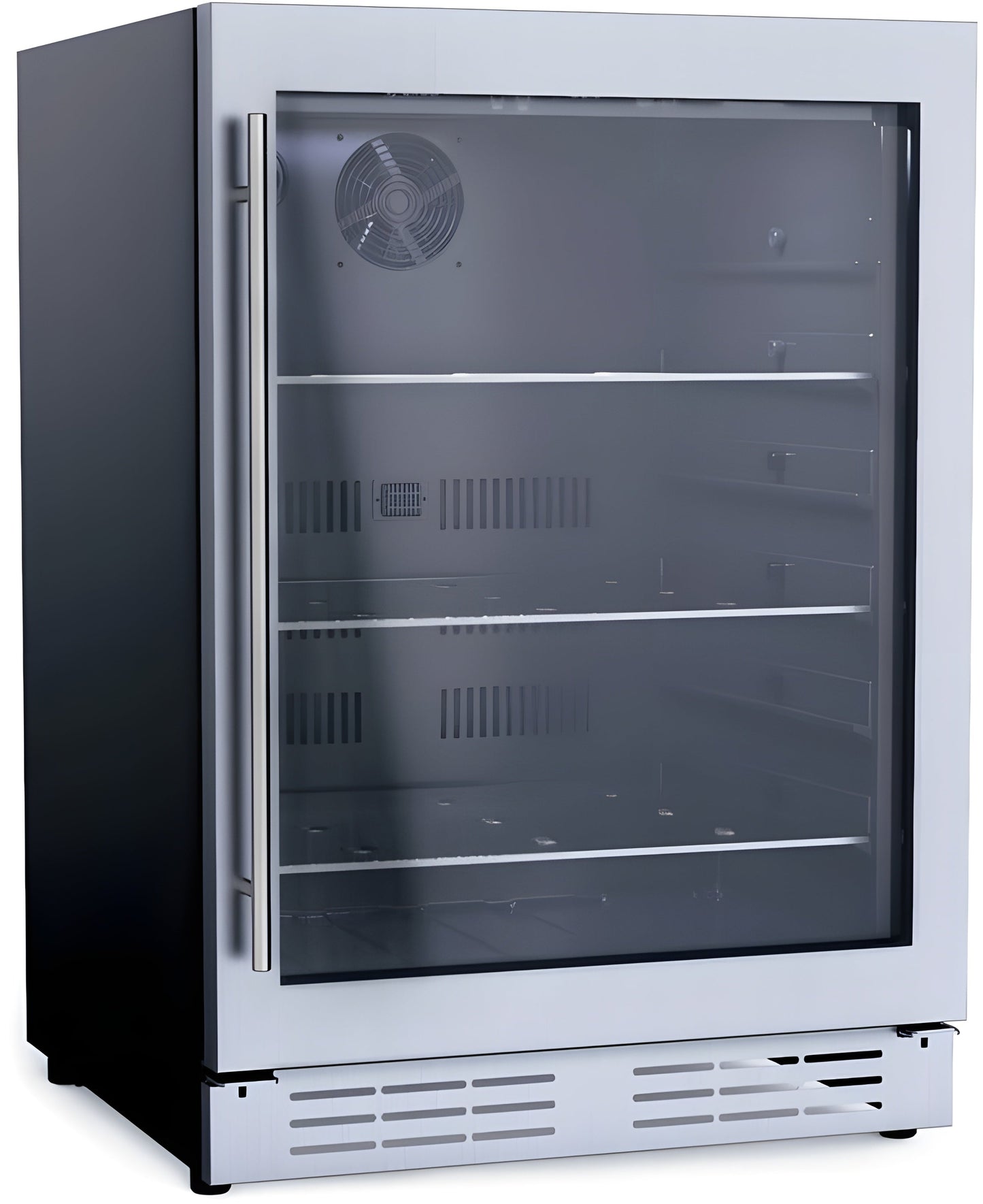 Elica -  Single Door, Single Zone, Beverage Center, 23 7/16" W x 22 7/16" D x 33-34" H, 4.8 cu/ft   - Undercounter Refrigerator-EBS51SS1
