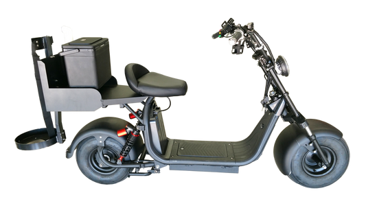 Fat Tire Golf Scooter Rebel XR 2-Wheel With Extended Range