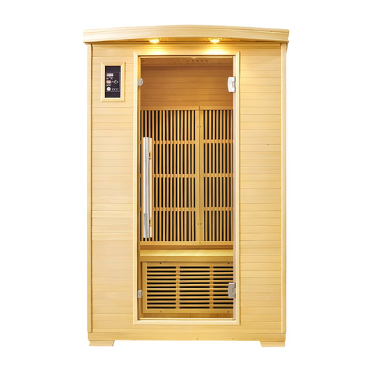 Sauna Hammam NORDICA® CARBONE IR2 infrared sauna - (2 PLACES) 120x100 - MK51562016
