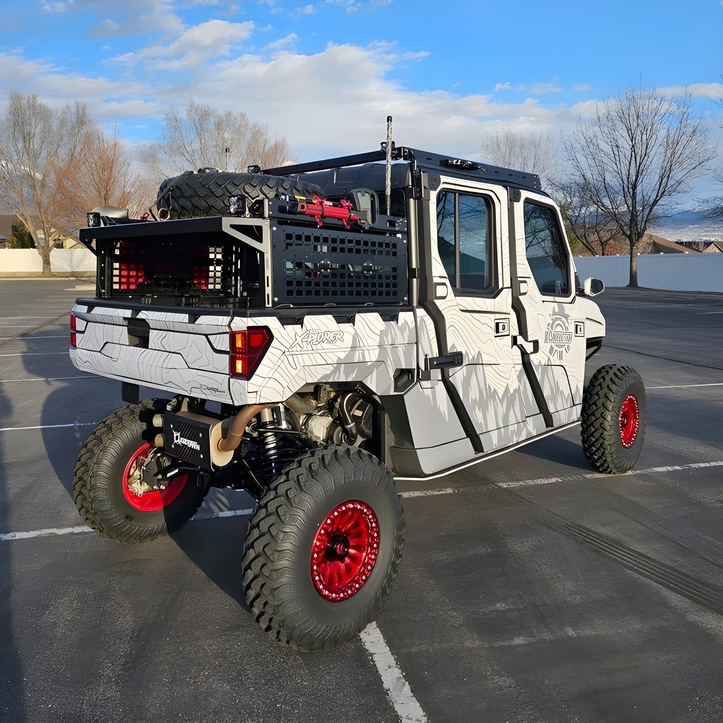 Sdr Motorsports Polaris Ranger Xp 1000 Bed Rack - 920200