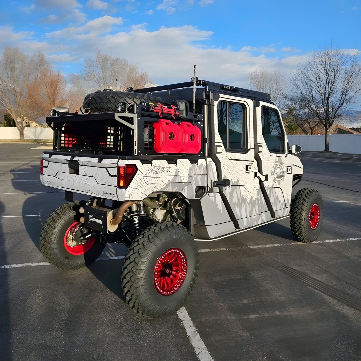 Sdr Motorsports Polaris Ranger Xp 1000 Bed Rack - 920200