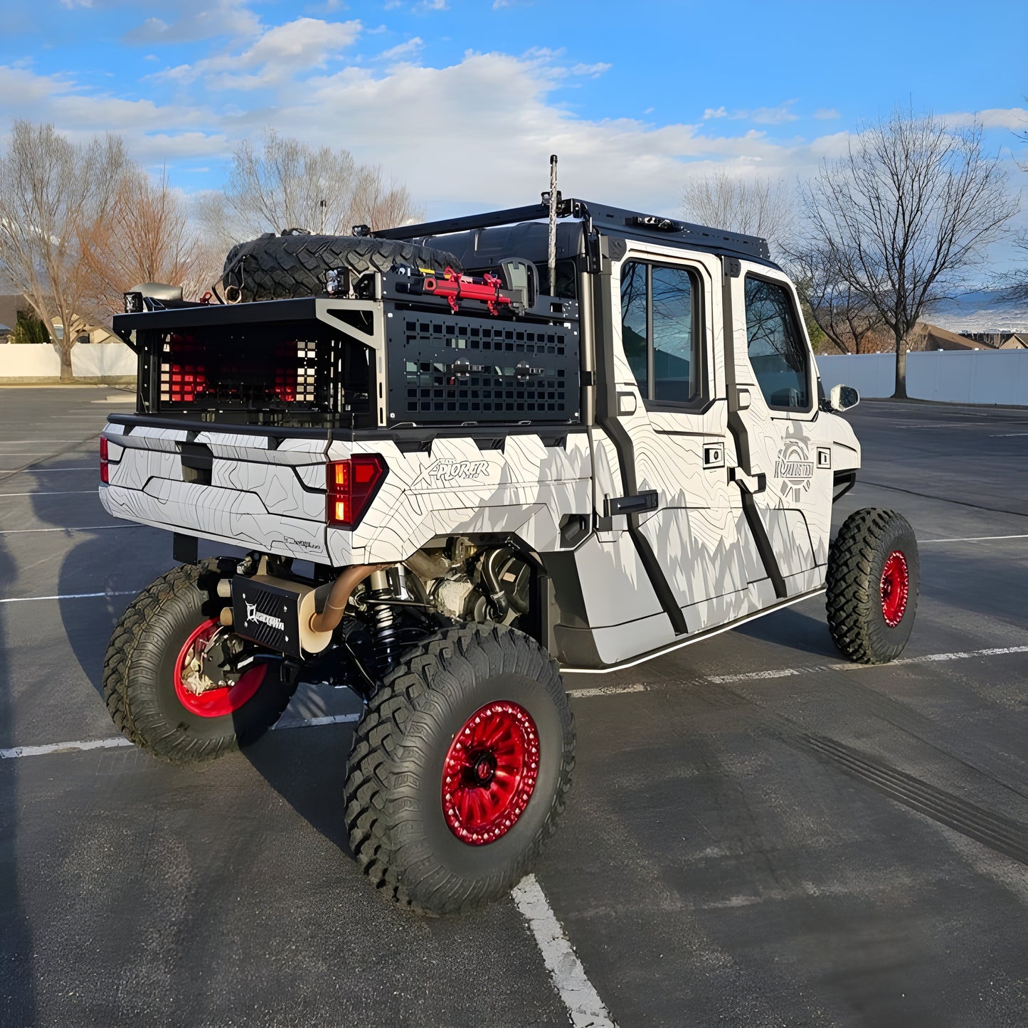 Sdr Motorsports Polaris Ranger Xp 1000 Bed Rack Master Kit - 920201