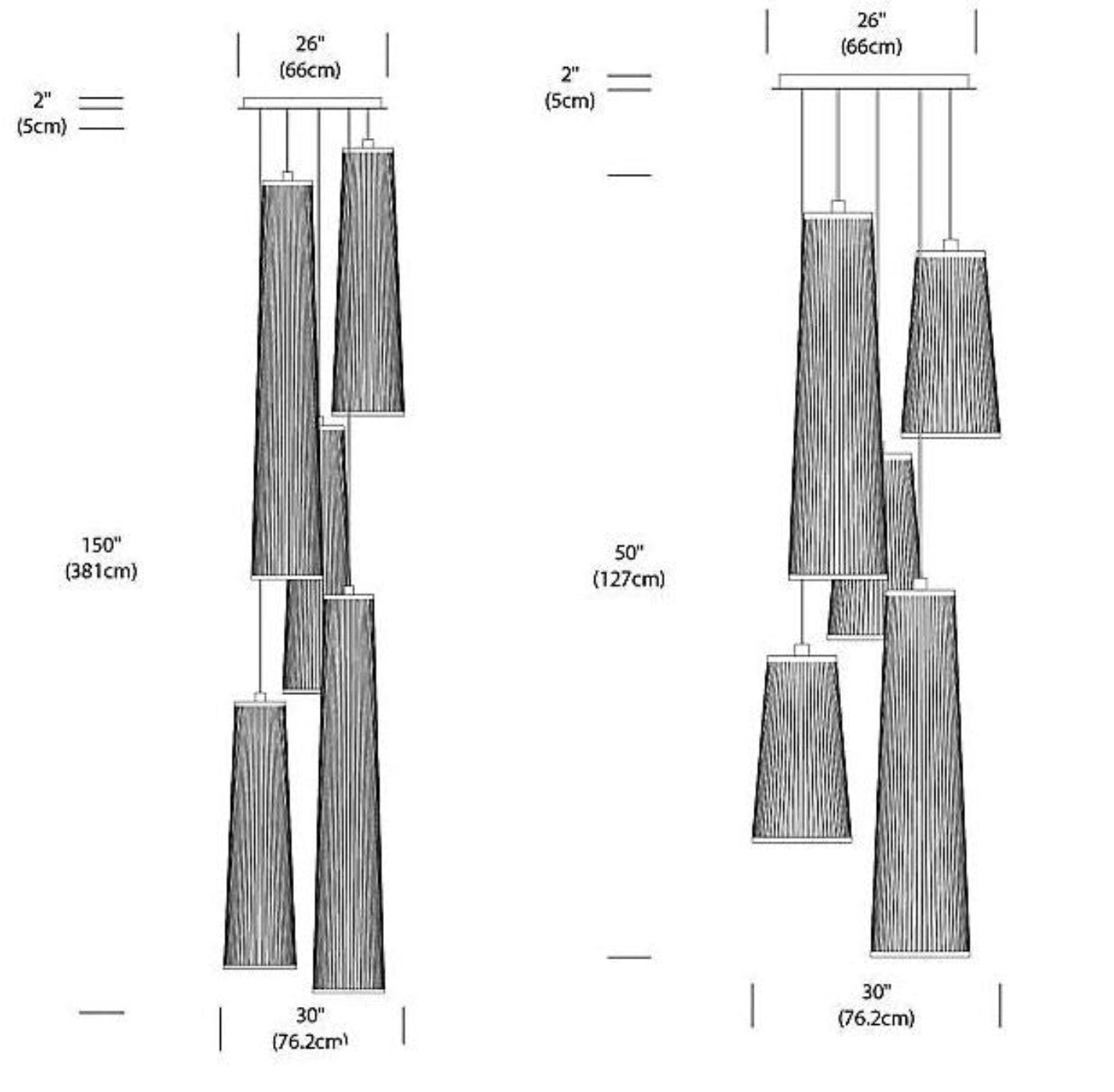 Pablo Designs Solis Chandelier 5