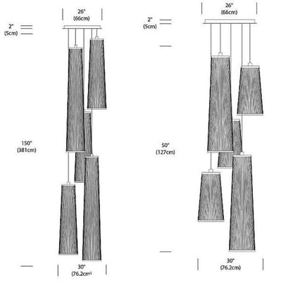 Pablo Designs Solis Chandelier 5