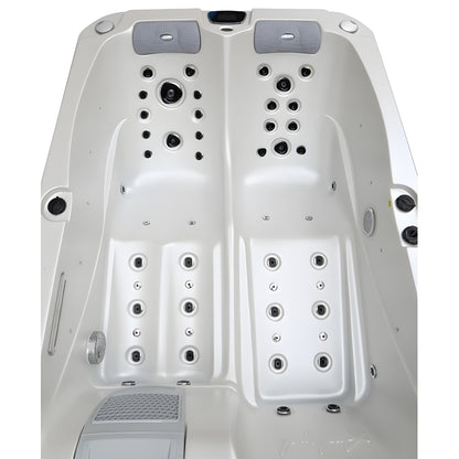 Sauna Hammam - ARCHIPEL® GT5 5-SEATER HOT TUB - BALBOA® THERAPEUTIC SPA 215 X 215 CM - PREORDER June 2023