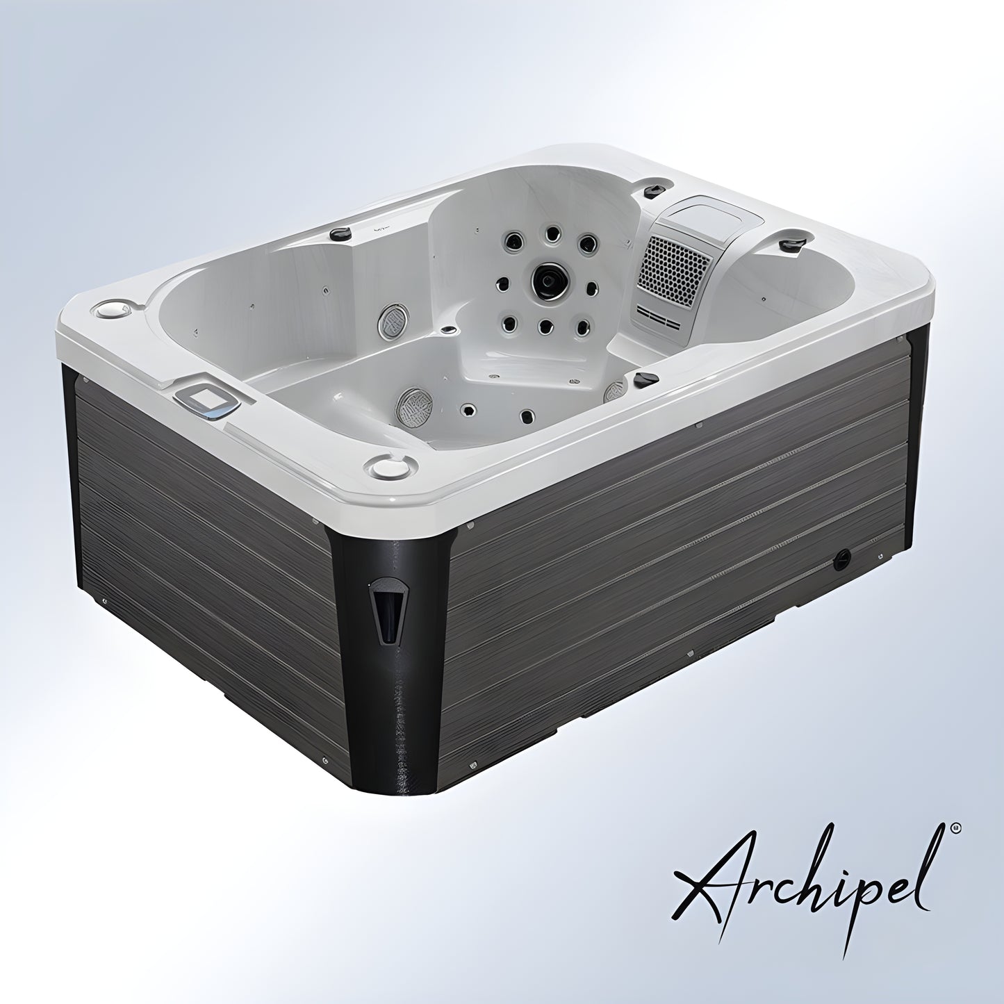 Sauna Hammam - ARCHIPEL® GT4 COMPACT 2 TO 4 SEATER HOT TUB - BALBOA® THERAPEUTIC SPA 215 X 160 CM - MK530177681