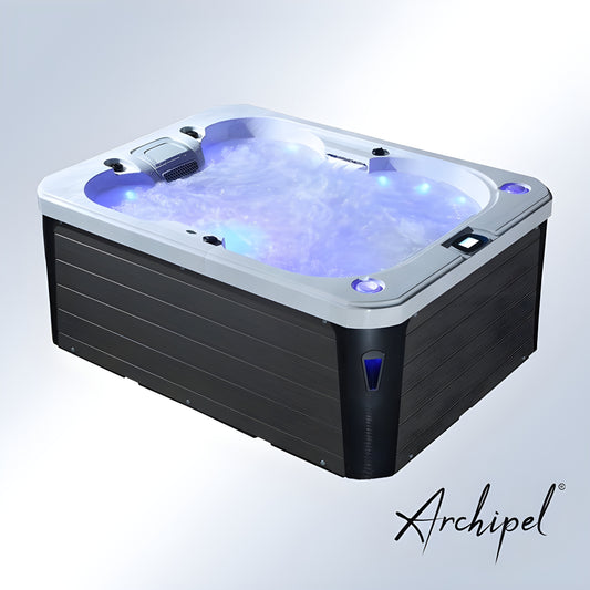 Sauna Hammam - ARCHIPEL® GT4 COMPACT 2 TO 4 SEATER HOT TUB - BALBOA® THERAPEUTIC SPA 215 X 160 CM - MK530177681