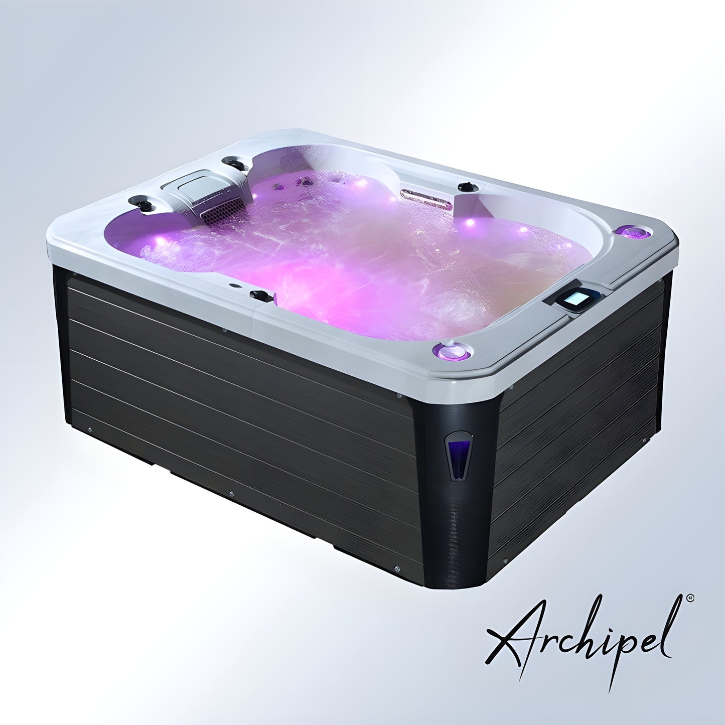 Sauna Hammam - ARCHIPEL® GT4 COMPACT 2 TO 4 SEATER HOT TUB - BALBOA® THERAPEUTIC SPA 215 X 160 CM - MK530177681