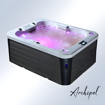 Sauna Hammam - ARCHIPEL® GT4 COMPACT 2 TO 4 SEATER HOT TUB - BALBOA® THERAPEUTIC SPA 215 X 160 CM - MK530177681
