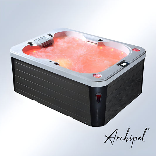 Sauna Hammam - ARCHIPEL® GT4 COMPACT 2 TO 4 SEATER HOT TUB - BALBOA® THERAPEUTIC SPA 215 X 160 CM - MK530177681