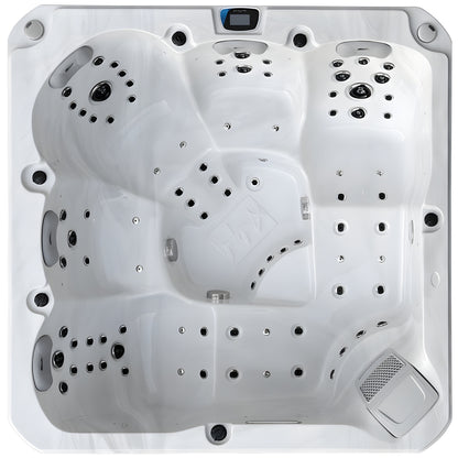 Sauna Hammam - ARCHIPEL® GT5 5-SEATER HOT TUB - BALBOA® THERAPEUTIC SPA 215 X 215 CM - PREORDER June 2023