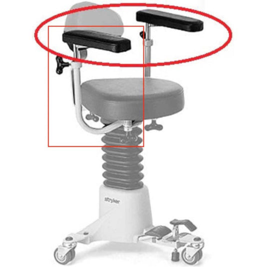 Stryker 830 Surgistool II Stool Arm Rest Kit - MFI-SYK-0830-040-101