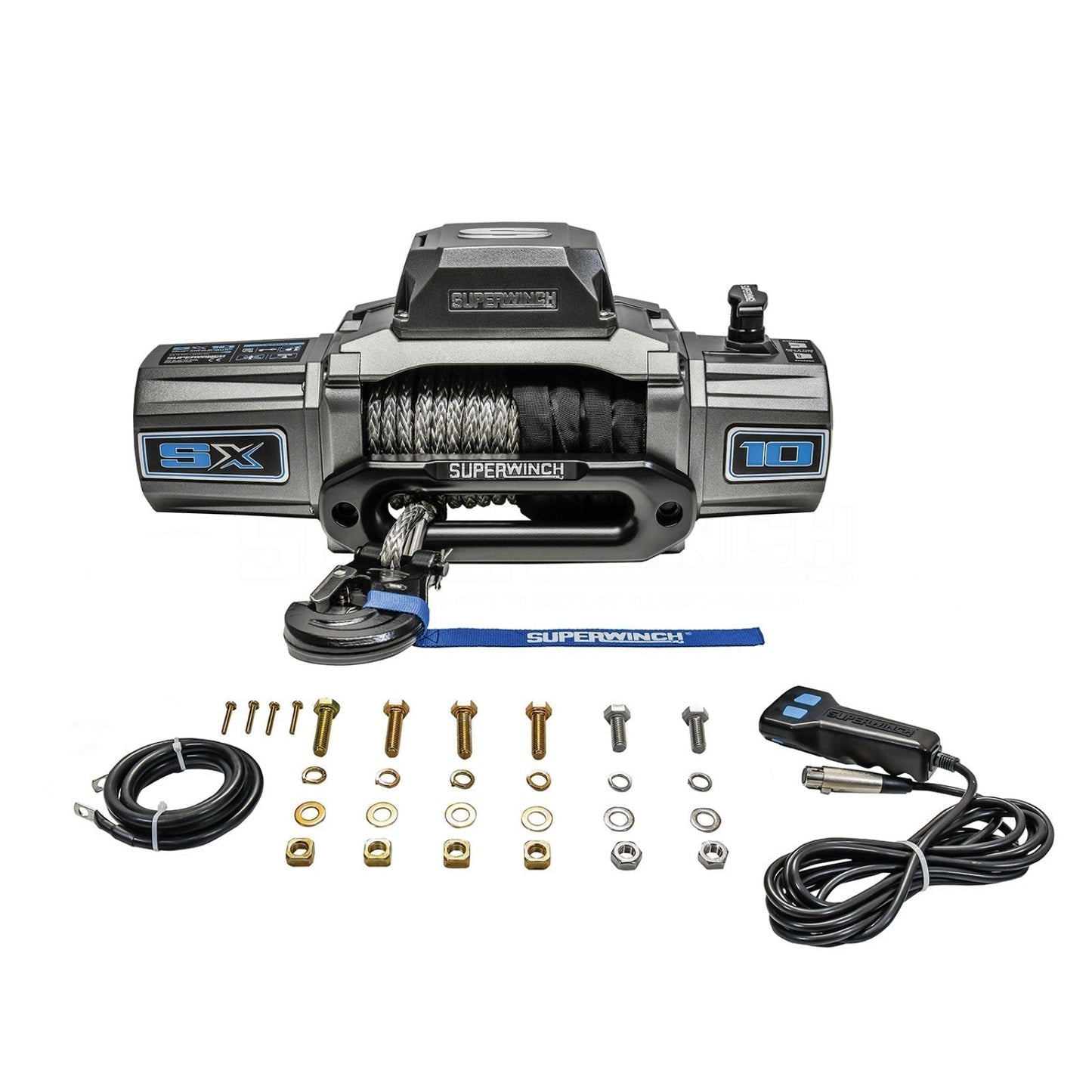 Superwinch SX10SR 10K Synthetic Rope Winch - 1710201