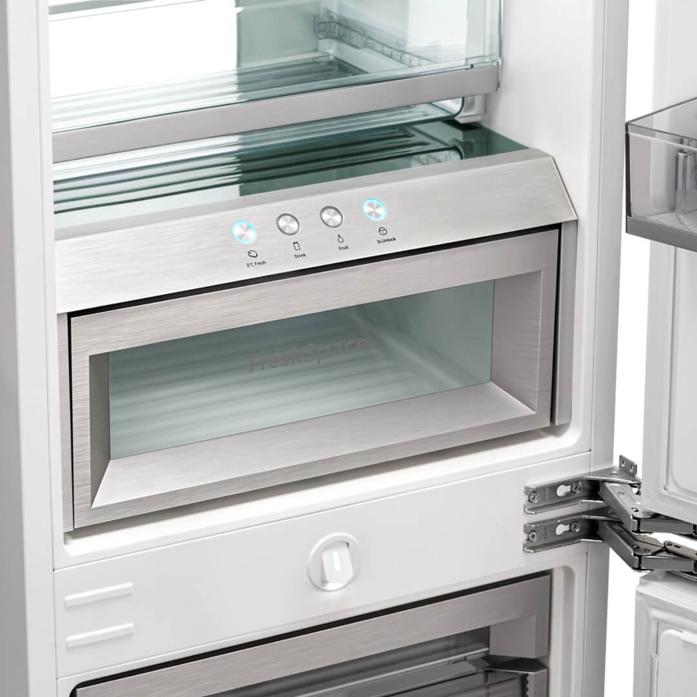 Ca'Lefort 22’’ Panel Ready Refrigerator with Bottom Freezer - CLF-BCD-275WA2EQ