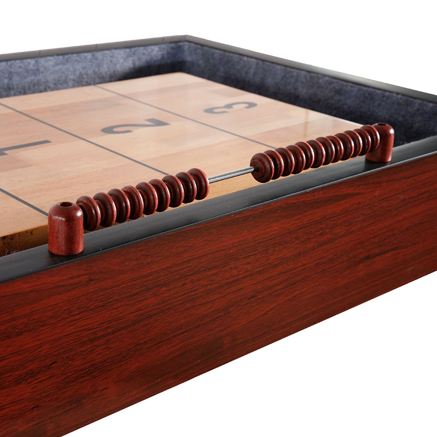 Hathaway Challenger Dark Cherry 12ft Shuffleboard Table - BG1214