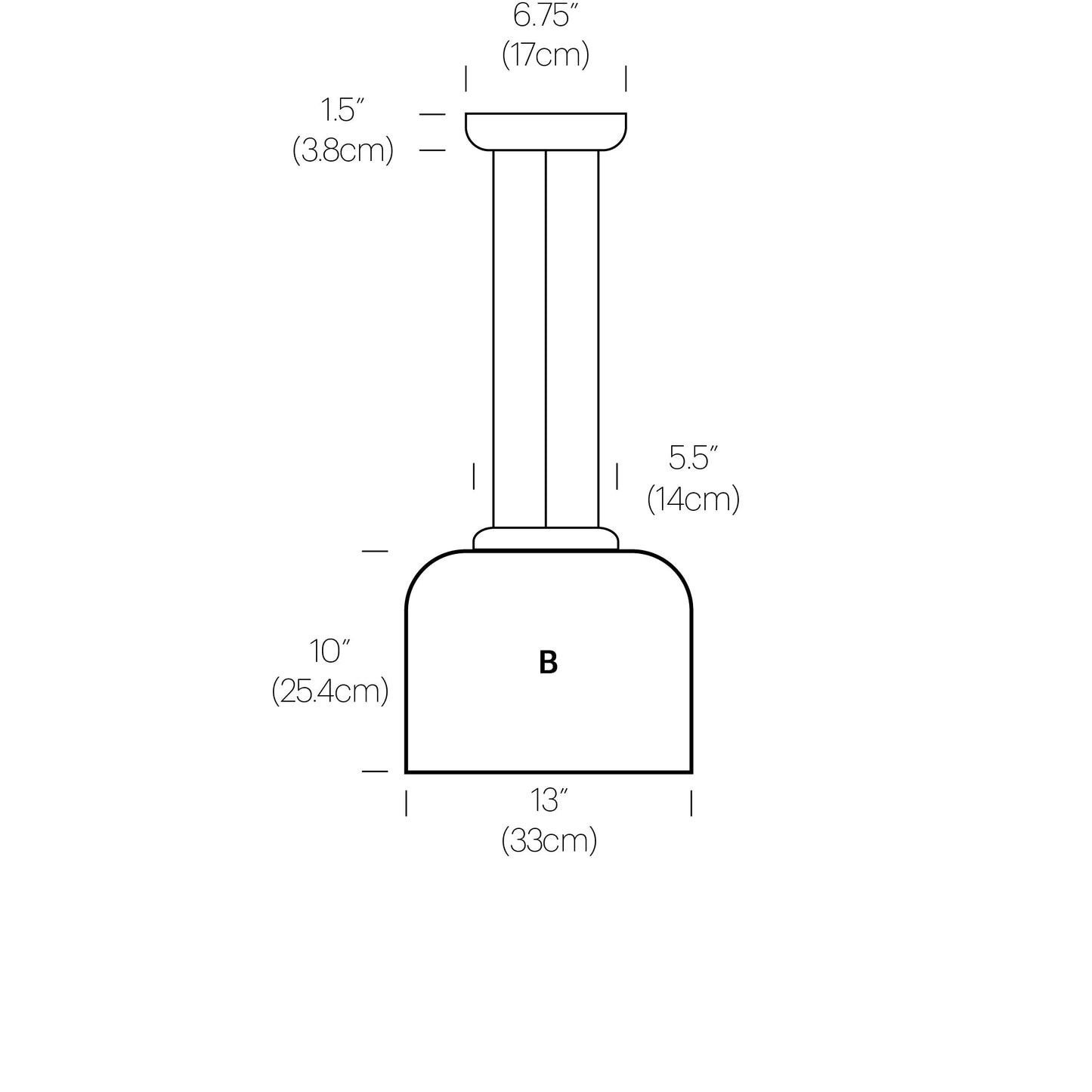 Pablo Designs Totem Down Light