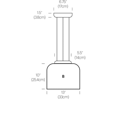 Pablo Designs Totem Down Light