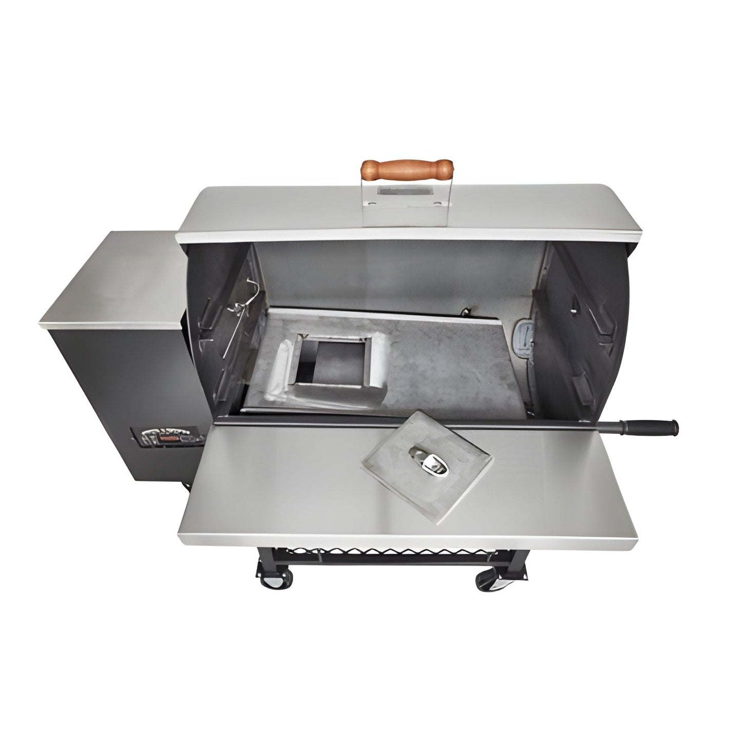 Pitts & Spitts Stainless Steel Maverick 1250 Wood Pellet Grill