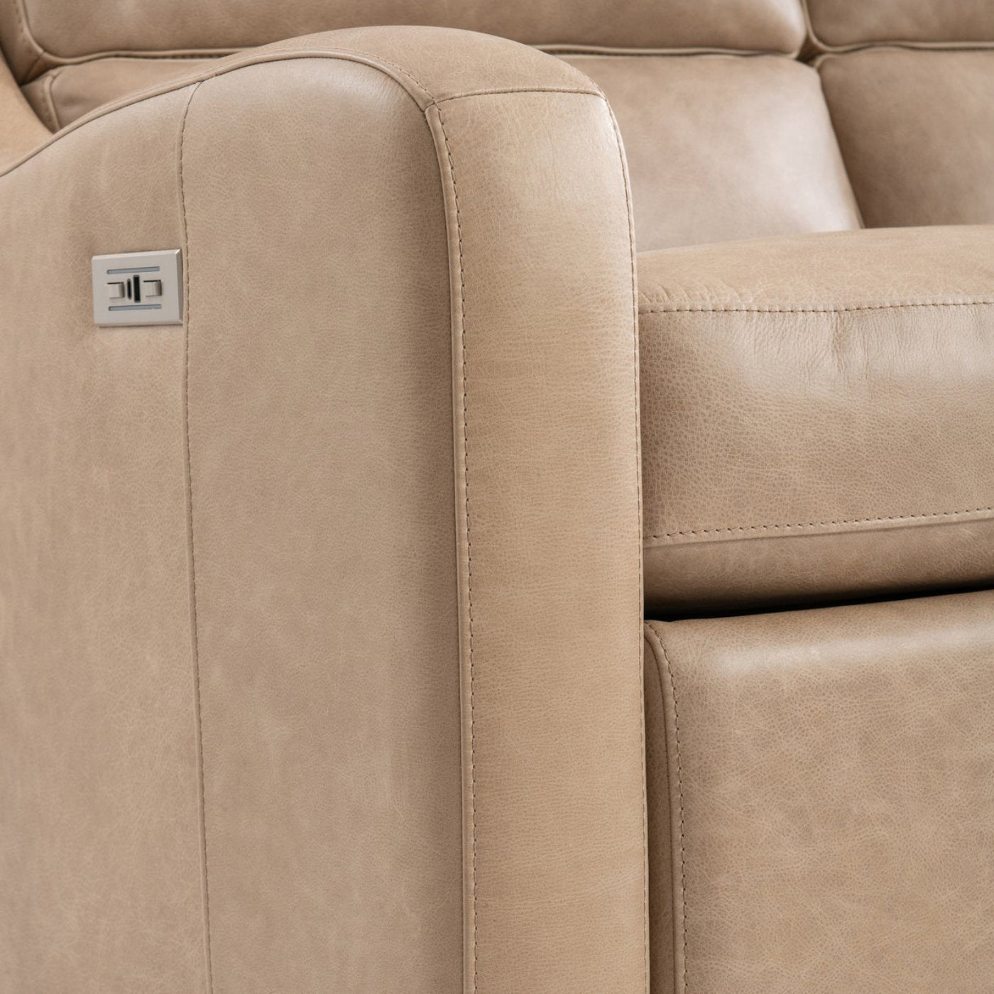 Modway Furniture Ventura Power Motion Sofa - Modern Comfort with Bustle Back Design, Swooping Arms & Deep Cushions
