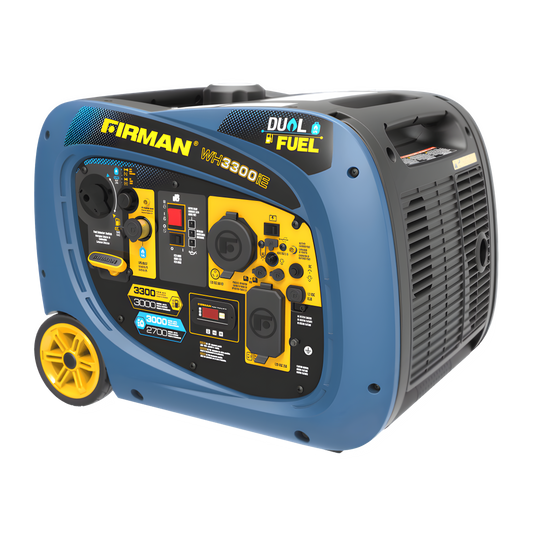 Firman WH03042 3000W/3300W 30 Amp Electric Start Parallel Ready Dual Fuel Inverter Generator New WH03042