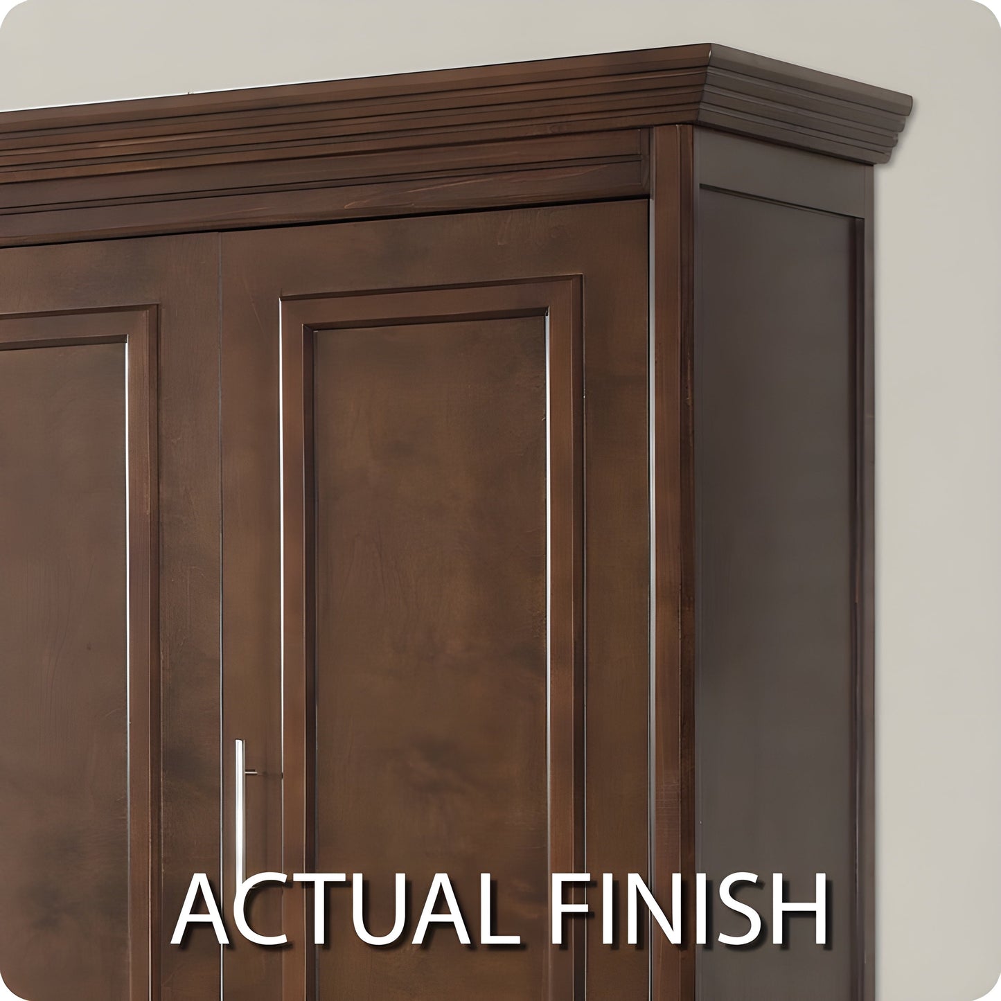 Queen Murphy Bed, Walnut Coventry Series by Leto Muro