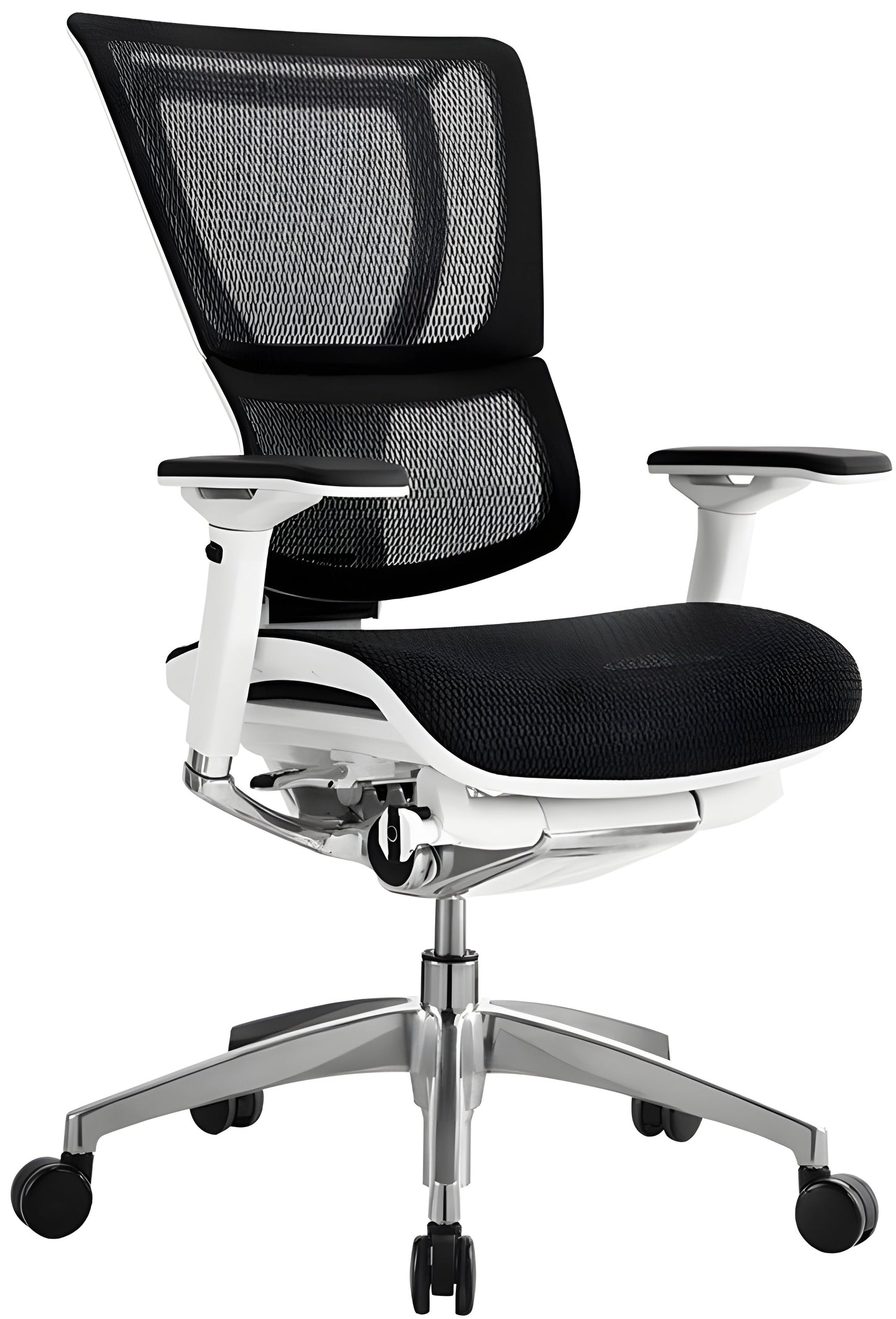 EuroTech iOO Executive Mesh Synchro-Tilt Back Chair - EUR-iOO-WHT