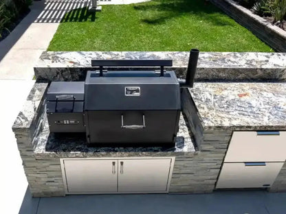 Yoder Smokers Built-In YS640s Pellet Grill Island - 12039530