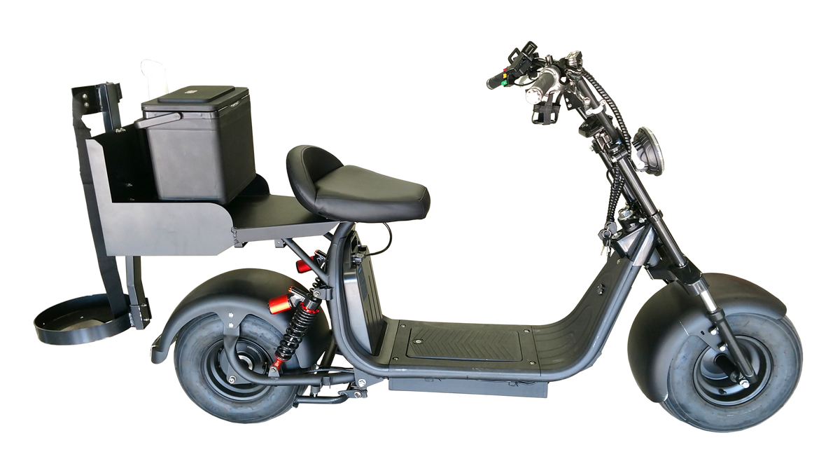 Fat Tire Golf Scooter Rebel XR 2-Wheel Dual Battery Extended Range ...